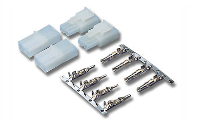 Carson Plug Set Tamiya / Kyosho 2 pairs with Metal Inserts (Loose Packed)