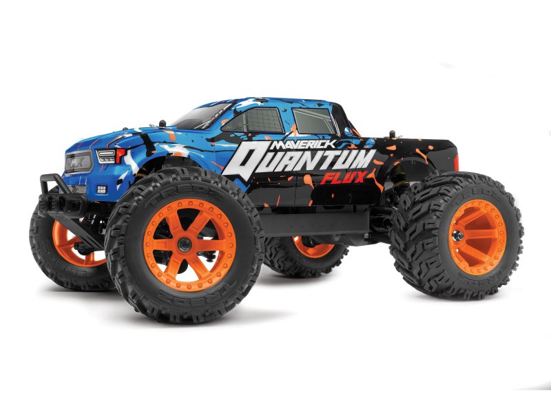 HPI Maverick MV150173 Body Set For Quantum MT (Blue/Orange) (Fits All Quantum MT Varients)