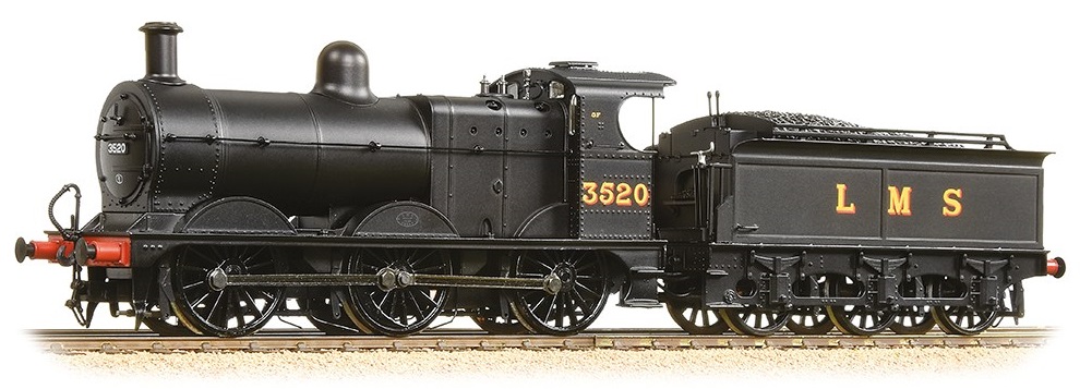 Bachmann 31-627B MR 3F with Johnson Tender 3520 LMS Black (Original ...