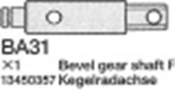 Tamiya 13450357 / 3450357 Bevel Gear Shaft F Ba31 For DB-02