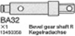 Tamiya 13450358 / 3450358 Bevel Gear Shaft R Ba32 For DB-02