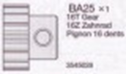 Tamiya 13545028 / 3545028 16t Gear (Ba25) For 58372 - High Lift