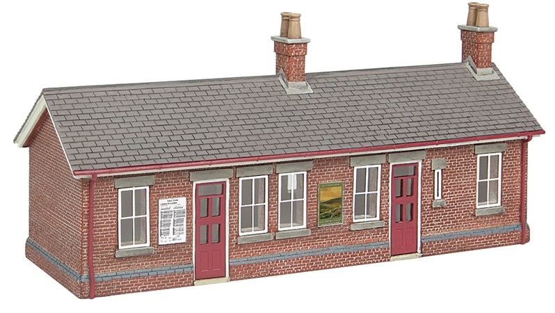 Bachmann 44-0125 Lucston Station 1:76 OO Scale Pre-Painted Resin ...