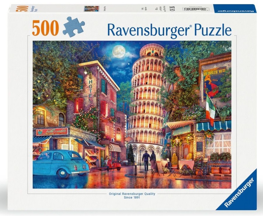 Ravensburger 500 Piece Jigsaw Puzzle - Evening in Pisa - 12000709