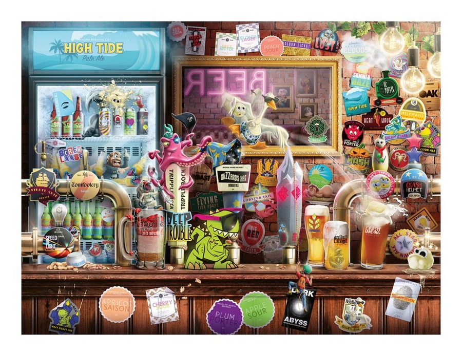 Ravensburger 1500 Piece Jigsaw Puzzle - Craft Beer Bonanza - 12000744