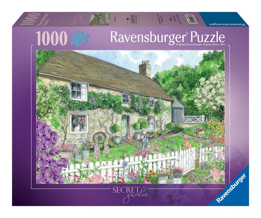 Ravensburger 1000 Piece Jigsaw Puzzle - Secret Garden - 12001263