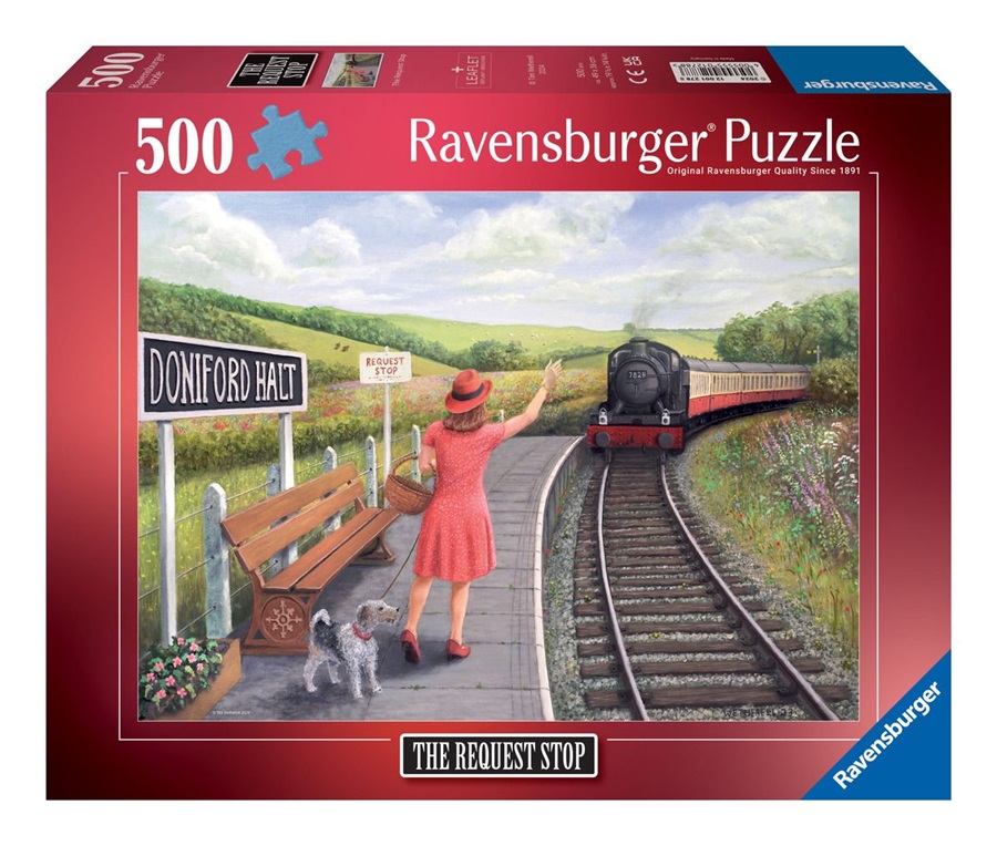 Ravensburger 500 Piece Jigsaw Puzzle - The Request Stop - 12001278