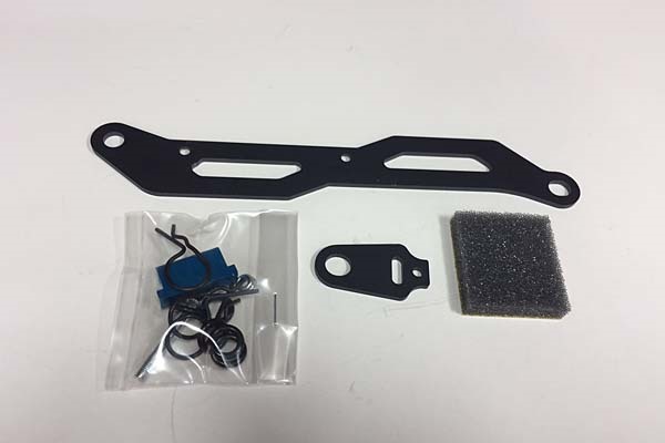 Tamiya 54555 Tt-02 Frp Battery Plate & Transponder Stay