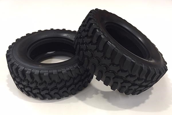 Tamiya 54735 Cc-01 Mud Block Tires x 2 (Same as 9805561)