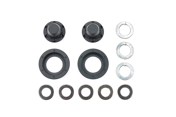 Tamiya 56556 Hub Nuts For Single Wheels