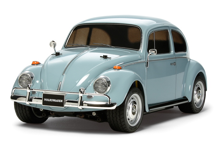 Tamiya 58572 Volkswagen Beetle M-06 Rear Drive RC Car Kit (Kit Without ESC or Custom Deal Bundle)
