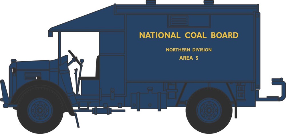 Pre-Order Oxford 76K2003 National Coal Board Austin K2 Ambulance 1:76 (Estimated Release: Quarter 4/2023)