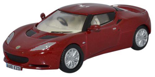 Oxford 76LEV001 2 Lotus Evora Red 1:Oxford 76 Scale Model