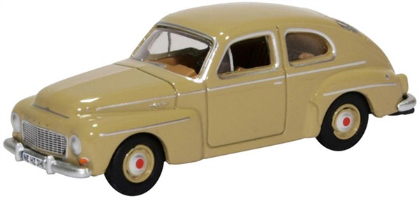 Oxford 76VL002 2 Volvo 544 Yellow 1:Oxford 76 Scale Model