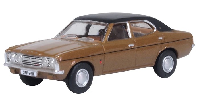 Oxford 76COR3011 Ford Cortina Mk3 Tawny 1:76