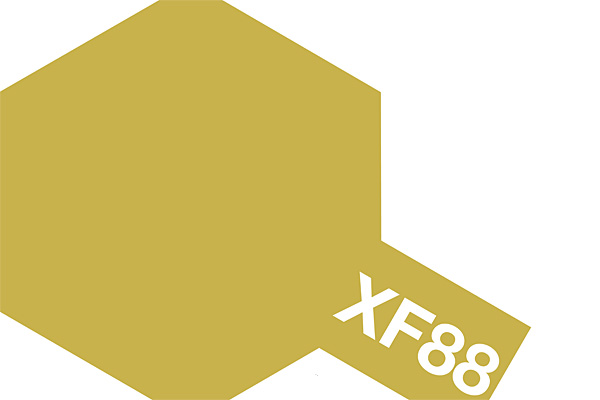 Tamiya Acrylic Paint XF-88 Flat Dark Yellow 2 (UK Sales Only)