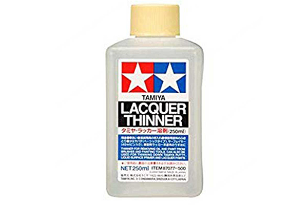 Tamiya 87077 Lacquer Paint 87077 Thinner 250ml (UK Sales Only)