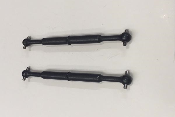 Tamiya 19808128 / 9808128 Front Drive Shaft (2) For 58391