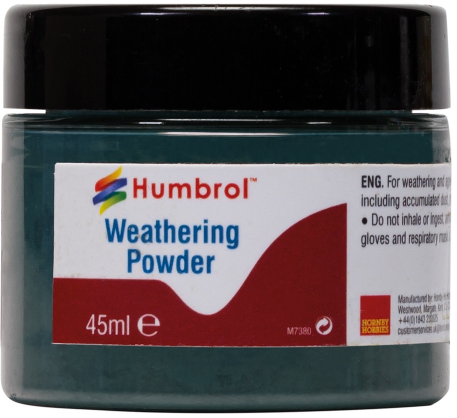 Humbrol AV0014 Weathering Powder 45ml - Smoke