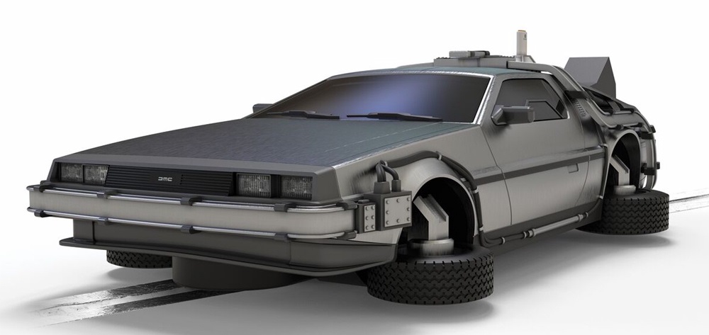 Pre-Order Scalextric C4541 Back To The Future 2 - Flying Time Machine (Due Approx Q1 2025)