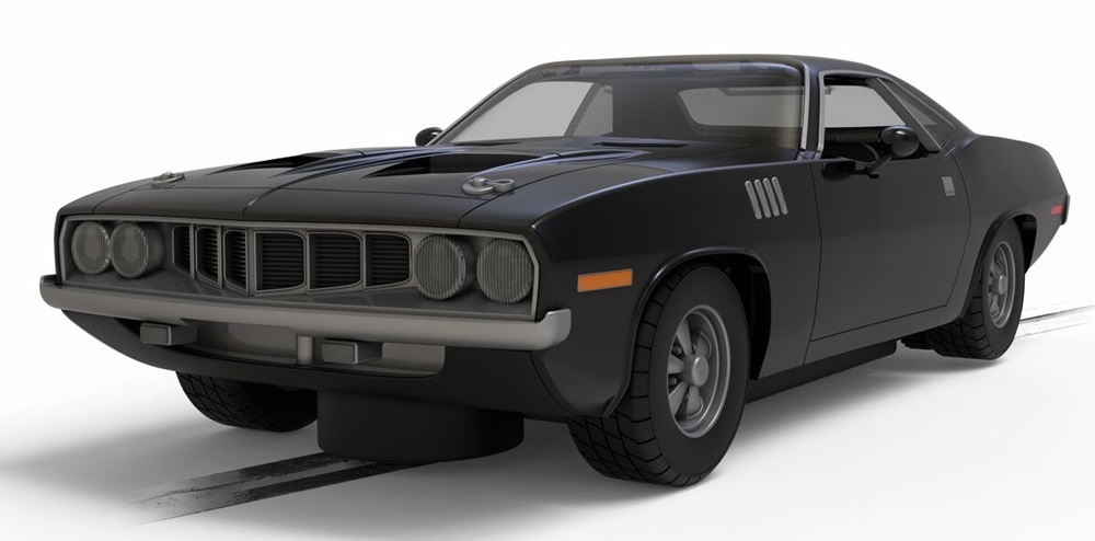 Pre-Order Scalextric C4595 John Wick Plymouth Barracuda - John Wick Chapter 4 (Due Approx Q3 2025)