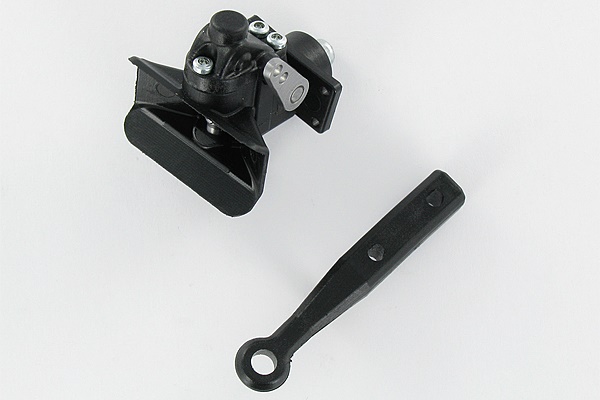 Truck: Carson C907182 1:14 Trailer hitch with Pole RC/Mech. (for Tamiya Trucks)