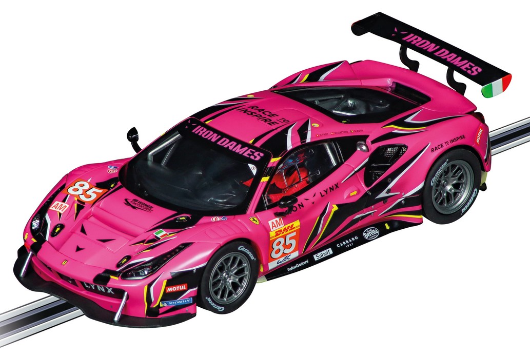 Carrera 20027750 Ferrari 488 GT3 Iron Dames, No.85 (Scalextric Compatible Car)