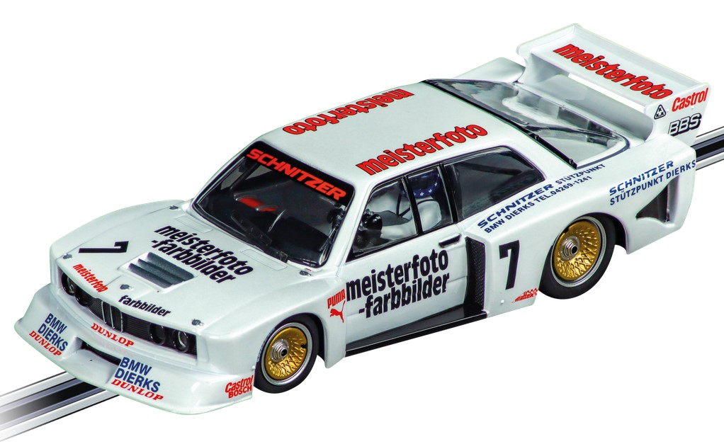 Carrera 20027798 BMW 320 Turbo Flachbau - Team Schnitzer, No.7 (Scalextric Compatible Car)