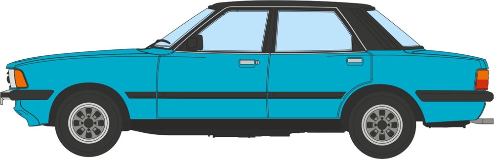Pre-Order Oxford NFC5002 Ford Cortina Mk5 Cosmos Blue 1:148 (Estimated Release: Quarter 2/2024)