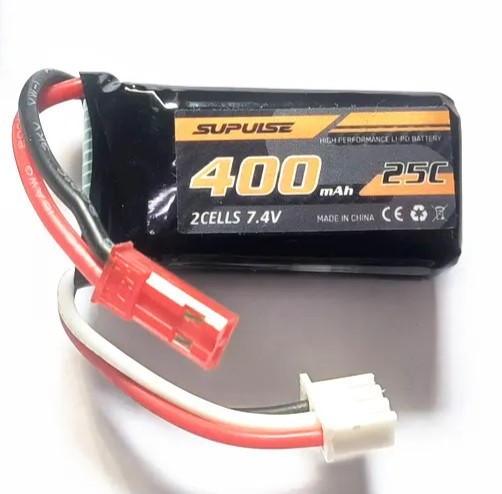 Volantex V-PB3119 Spare Battery for V768-2 Mustang 500 RC Plane 2S 7.4v 400mah Lipo (UK Sales Only)