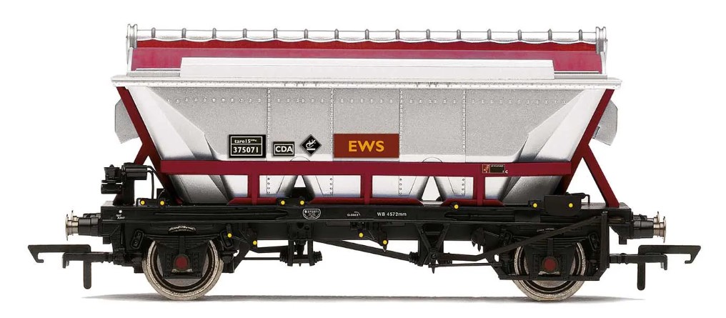 Hornby R60070 CDA Hopper, EWS - Era 8 Wagon