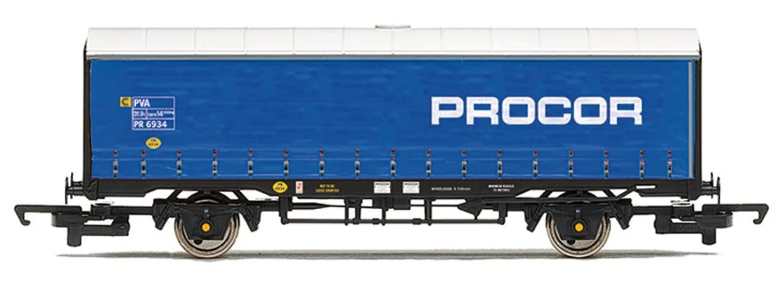 Hornby Railroad R60267 Procor, PVA Van - Era 8 Wagon