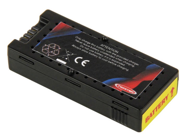 Spare Battery for Twister Ninja 250 1S 350mAh LiPo TWST100117 (UK Sales Only)