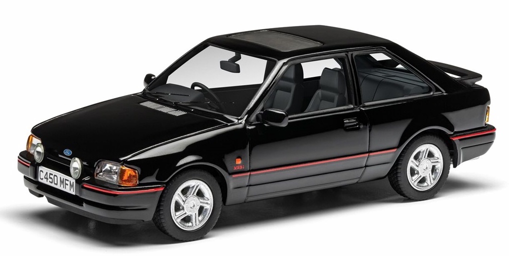 Pre-Order Corgi VA14307B Ford Escort Mk4 XR3i, Black 1:43 (Due Approx Apr 2025)