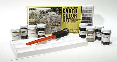 Bachmann Woodland Scenics C1215 / WC1215 Earth Colours Kit