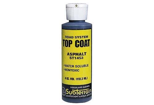 Bachmann Woodland Scenics ST1453 / WST1453 Top Coat Asphalt 4 fl. oz.