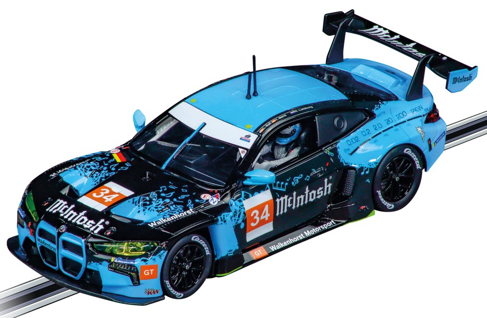 Carrera 20027774 BMW M4 GT3 \"Walkenhorst Motorsport, No.34\" (Scalextric Compatible Car)