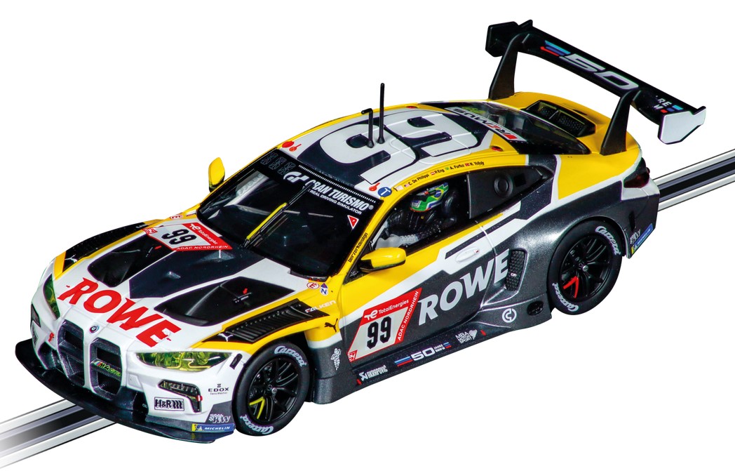 Carrera 20027797 BMW M4 GT3 \"ROWE Racing, No.99\" (Scalextric Compatible Car)