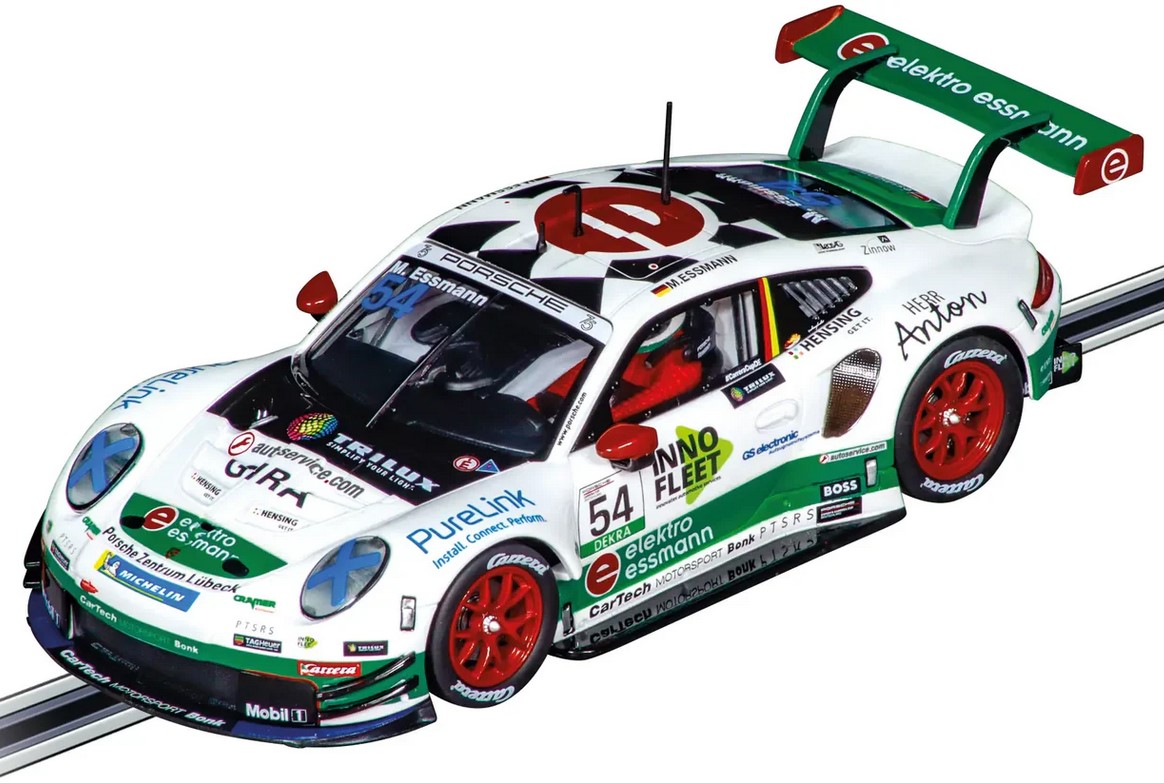 Carrera 20027799 Porsche 911 RSR \"CarTech Motorsport Bonk\"  (Scalextric Compatible Car)