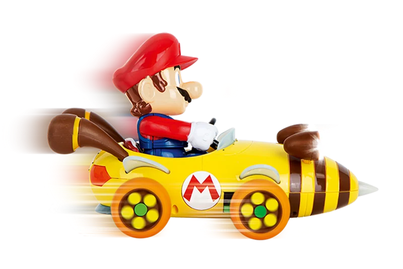 Carrera 370181064 Mario Kart 1:18 - BUMBLE VS MARIO - RC Car 2.4Ghz ...