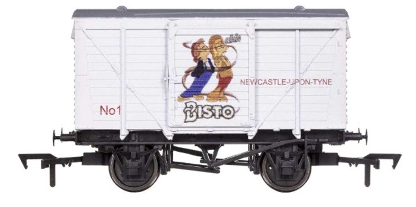 Dapol DA4F-011-133 Ventilated Van Bisto No.1 1:76 Wagon (WEATHERED VERSION)