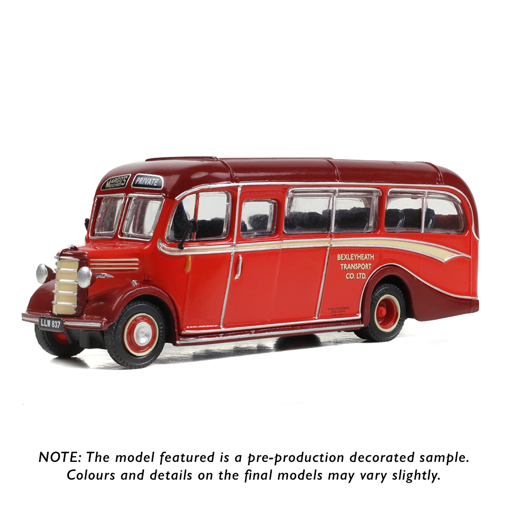 Pre-Order EFE 20141 Bedford OB Coach LLW837 Margo\'s of Bexleyheath (Due December 2024)