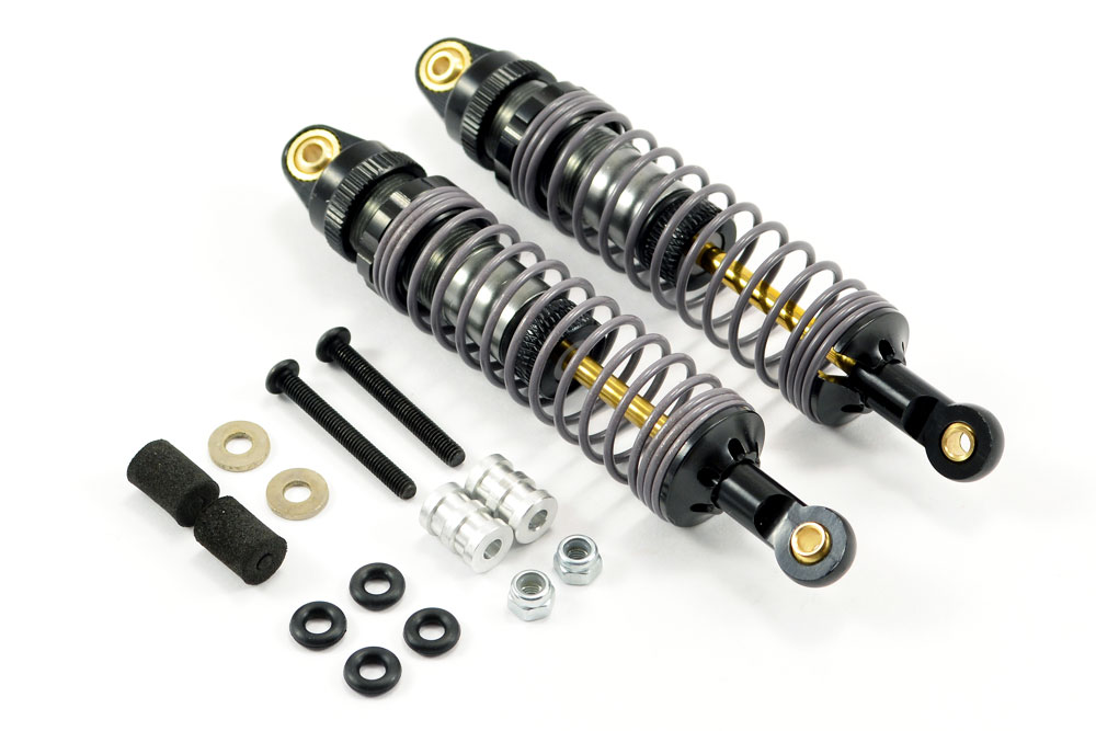 Fastrax 95mm Alloy Shock Absorber Dampers with Springs (Pair) (FAST158)