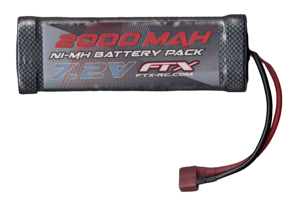 FTX 2000 MAH 7.2v NIMH Race Battery Pack with Deans-Style Plug