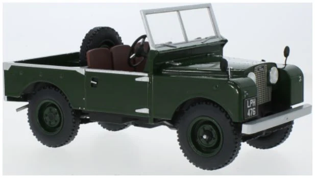 Model Car Group 18367 Land Rover Series I Dark Green 1957 1:18 Diecast Scale Model