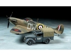 Tamiya 25211 Supermarine Spitfire Mk.I W/Light Utility Car 10Hp Set 1:48 Model Kits