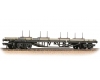 Bachmann 37-856E 30T Bogie Bolster BR Grey (Early) Weathered Wagon