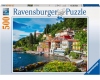 Ravensburger 500 Piece Jigsaw Puzzle - Lake Como, Italy - 147564