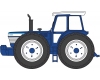 Pre-Order Oxford 76FCT001 Blue Ford County Tractor 1:76 (Estimated Release: Quarter 3/2024)