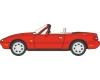 Pre-Order Oxford 76MAZ001 Mazda MX5 Mk1 (Open) Classic Red 1:76 (Estimated Release: Quarter 3/2024)